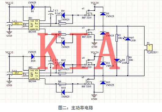 MOS管，直流電機，驅動電路