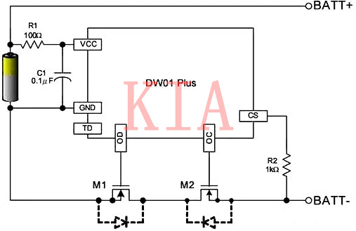 超詳細|鋰電池過充電、過放、短路保護電路-KIA MOS管