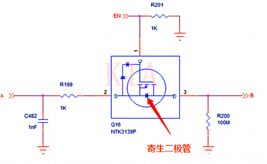 【電路設(shè)計(jì)】PMOS做信號開關(guān)設(shè)計(jì)圖解-KIA MOS管