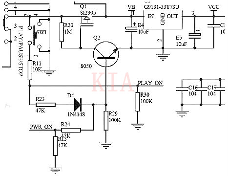 MOS管開關電路圖
