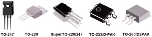 d2pak封裝,to263 d2pak封裝,to263