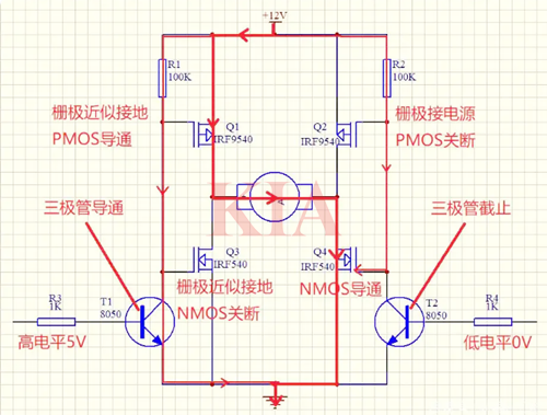 直流電機驅動電路原理